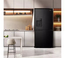 Hisense RQ5P470SYFD PureFlat Non-Plumbed Total No Frost American Fridge Freezer Black