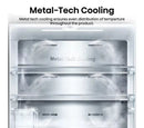 Hisense RQ5P470SYFD PureFlat Non-Plumbed Total No Frost American Fridge Freezer Black