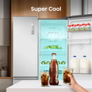 Hisense RS840N4WCE Freestanding Frost Free American Fridge Freezer Stainless Steel