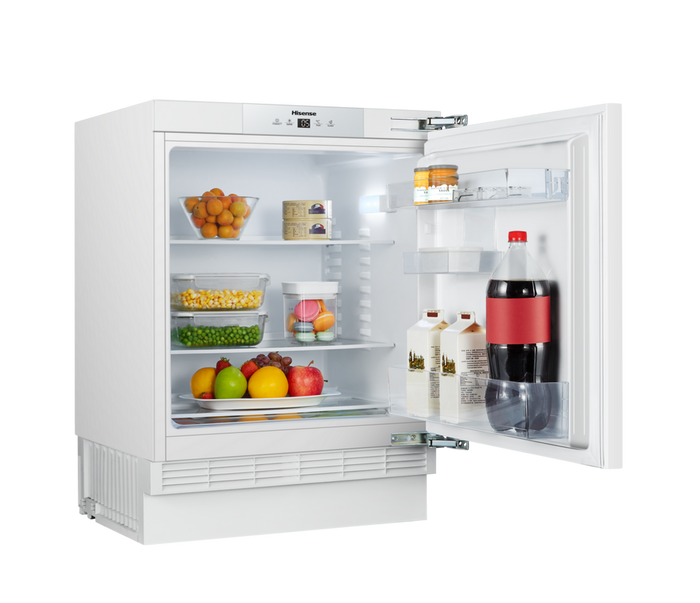 Hisense RUL178D4AWE 59.5cm Integrated Undercounter Larder Fridge White