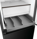 Hoover H-Combi 300 HONCQ3T518ENTK 185cm 50/50 Freestanding Total No Frost Fridge Freezer Black