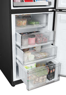 Hoover H-Combi 300 HONCQ3T518ENTK 185cm 50/50 Freestanding Total No Frost Fridge Freezer Black