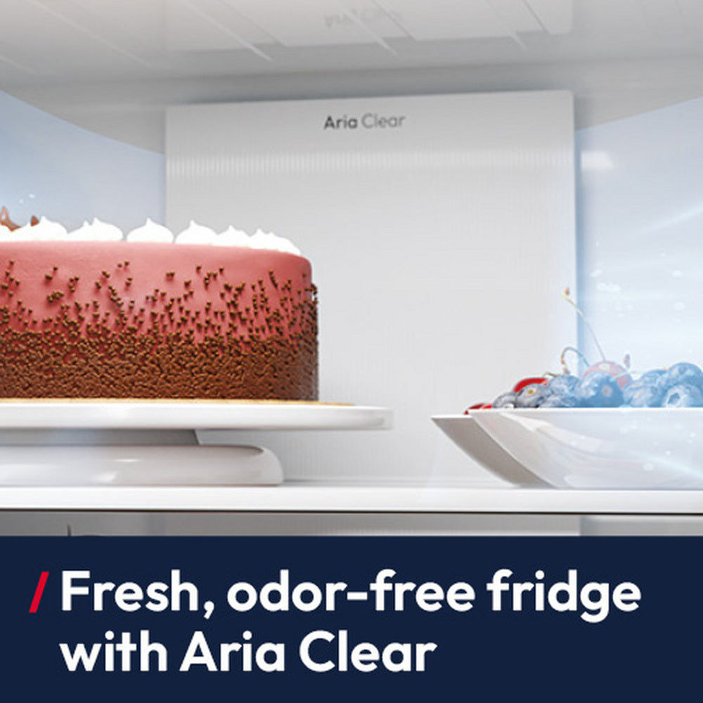 Hoover H-Combi 300 HONCQ3T518ENTK 185cm 50/50 Freestanding Total No Frost Fridge Freezer Black