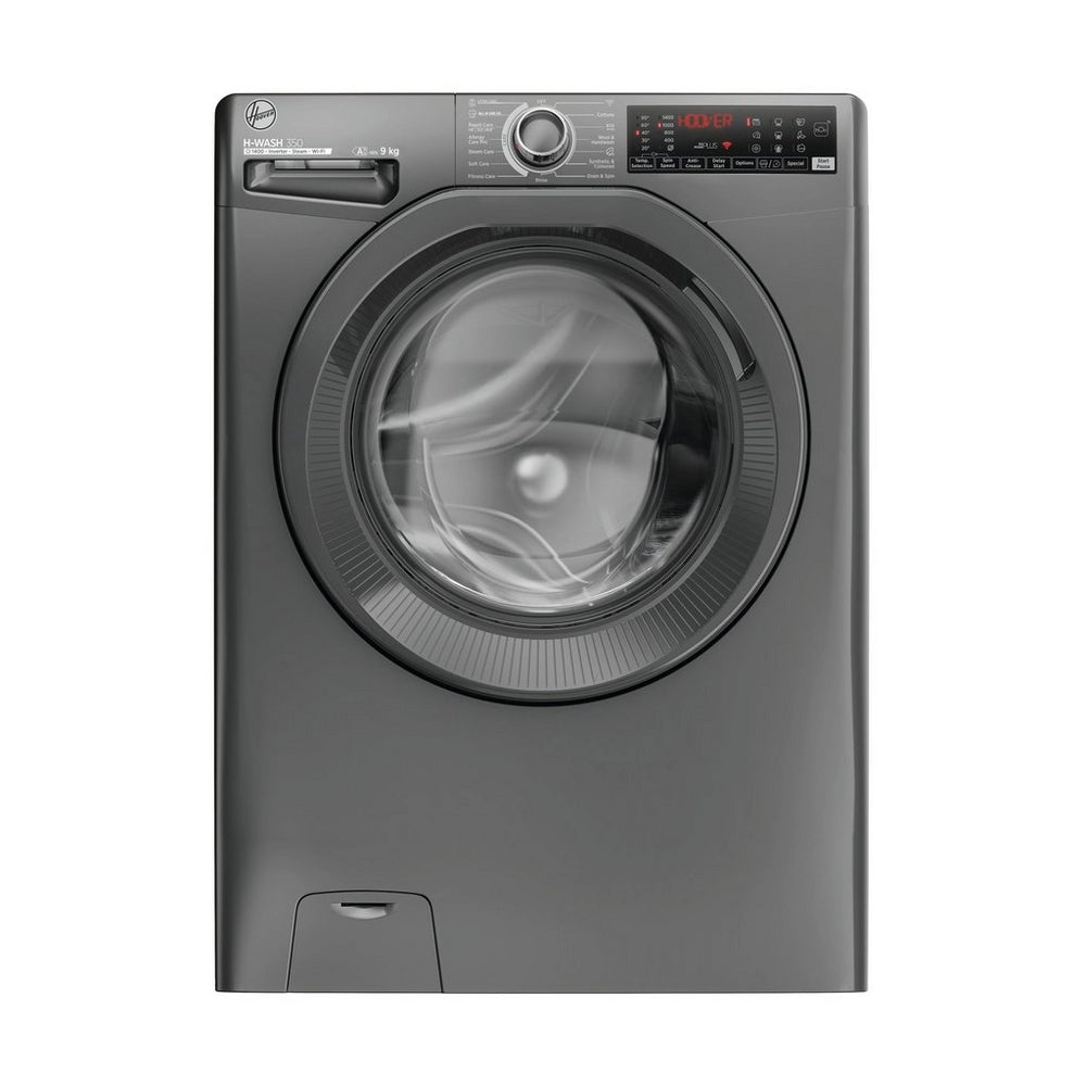 Hoover H3WPS496TMRR6 9kg 1400 Spin Washing Machine Graphite - Ex-Display Clearance