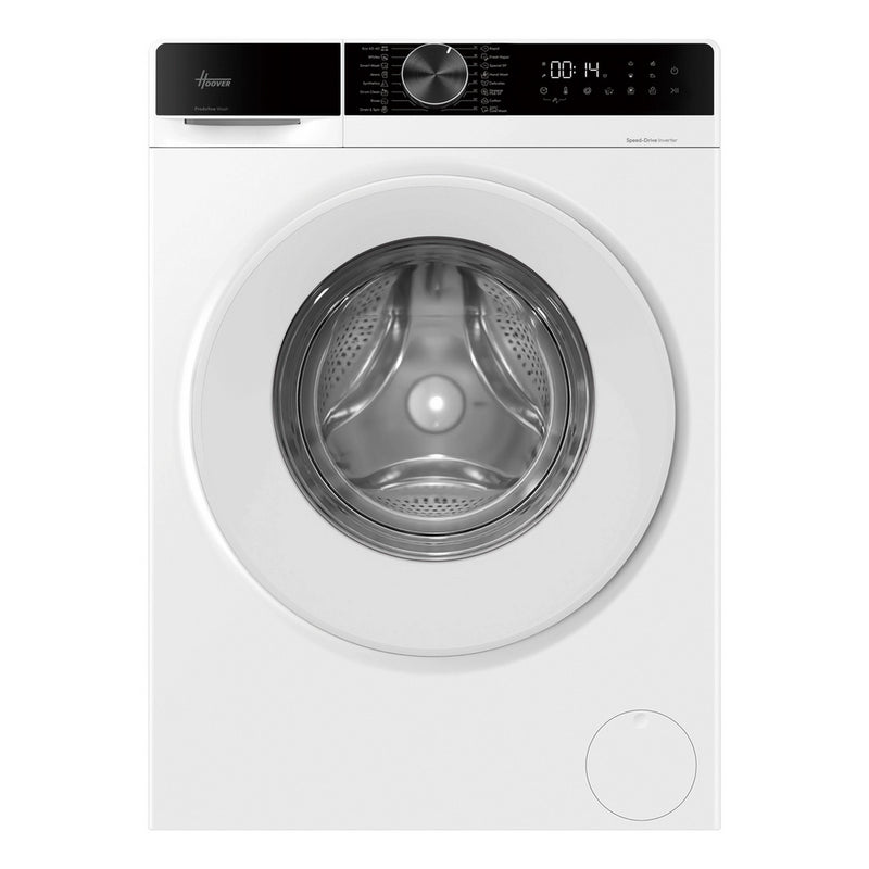 Time Machine Install Hoover HGD 4109C-80 10kg 1400 Spin Front Load Washing Machine White - A ...