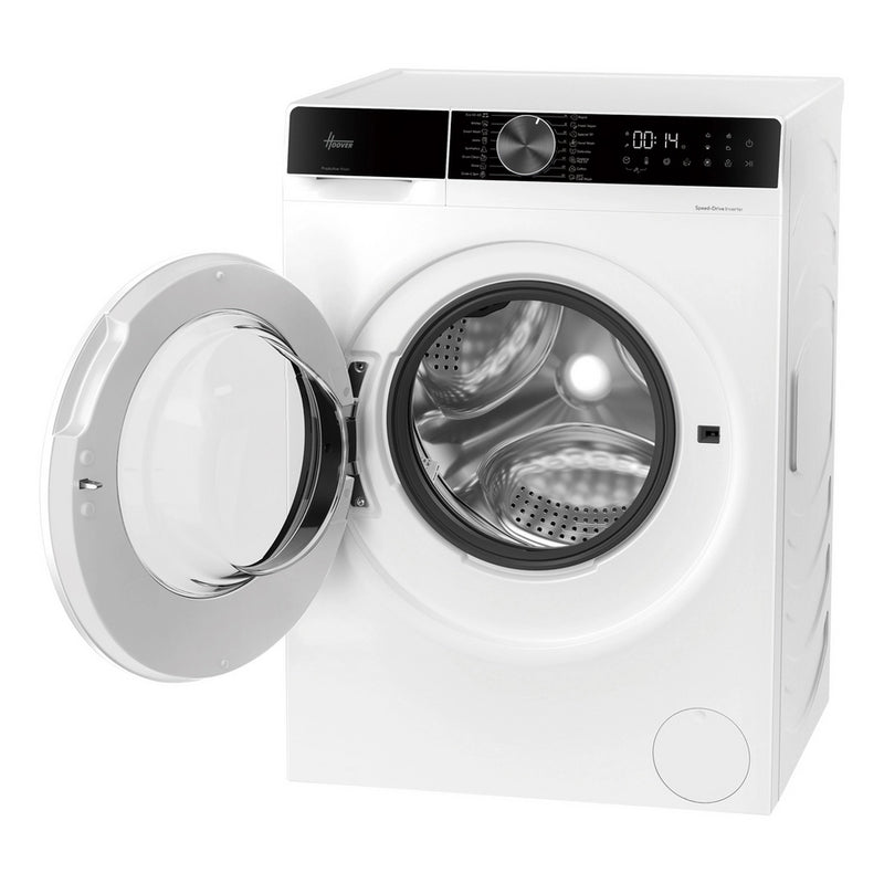 Time Machine Install Hoover HGD 4109C-80 10kg 1400 Spin Front Load Washing Machine White - A ...