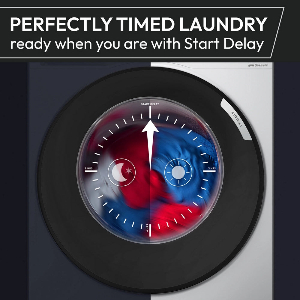 Hoover HGD 4109C-80 10kg 1400 Spin Front Load Washing Machine White - A Rated