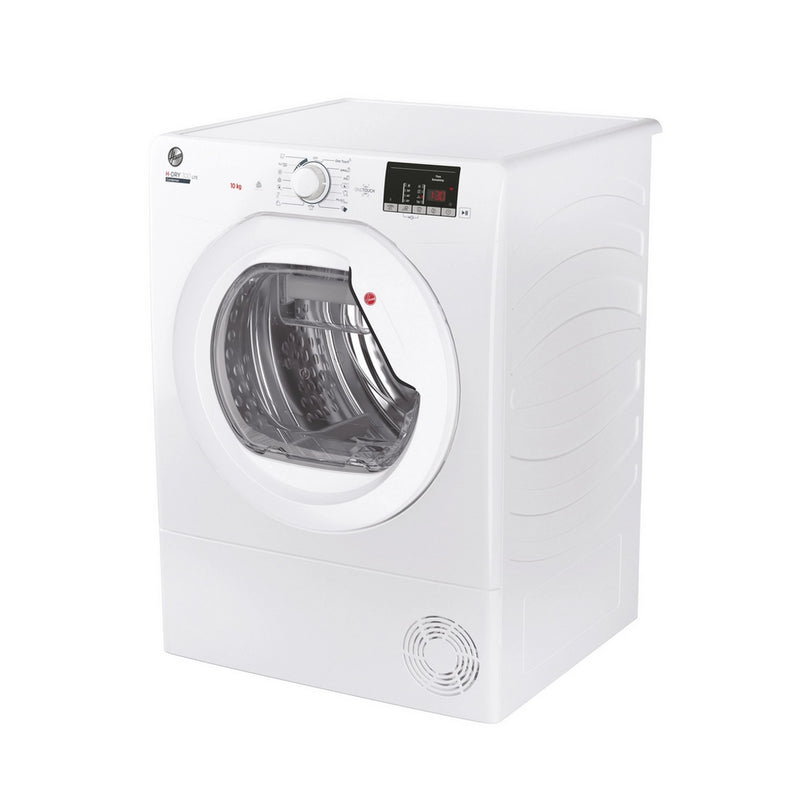 Hoover HLE C10DE-80 H-Dry 300 LITE 10kg Freestanding Condenser Tumble Dryer - White White