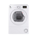 Hoover HLE C10DE-80 H-Dry 300 LITE 10kg Freestanding Condenser Tumble Dryer - White White