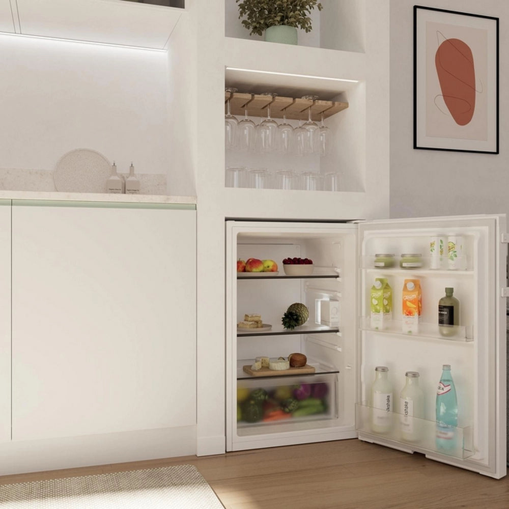 Hoover HONLQ2S58EWHK H-FRIDGE 300 MINI Under Counter Larder Fridge White - E Rated
