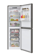 Hoover HVT3CLECKIHB-1 55cm Low Frost Fridge Freezer Black Black