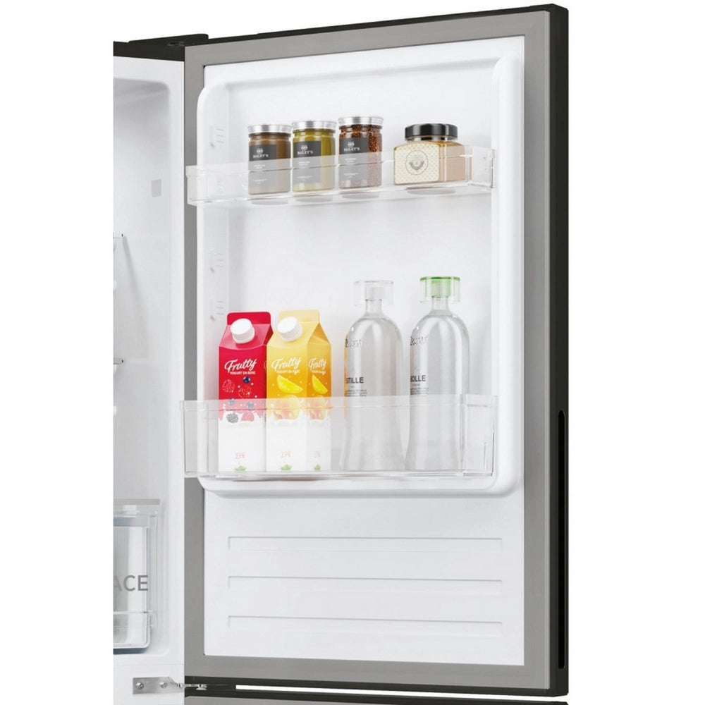 Hoover HVT3CLECKIHB-1 55cm Low Frost Fridge Freezer Black Black