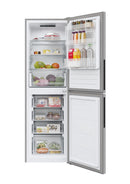 Hoover HVT3CLECKIHS-1 55cm Low Frost Fridge Freezer Silver Silver
