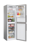 Hoover HVT3CLECKIHS-1 55cm Low Frost Fridge Freezer Silver Silver