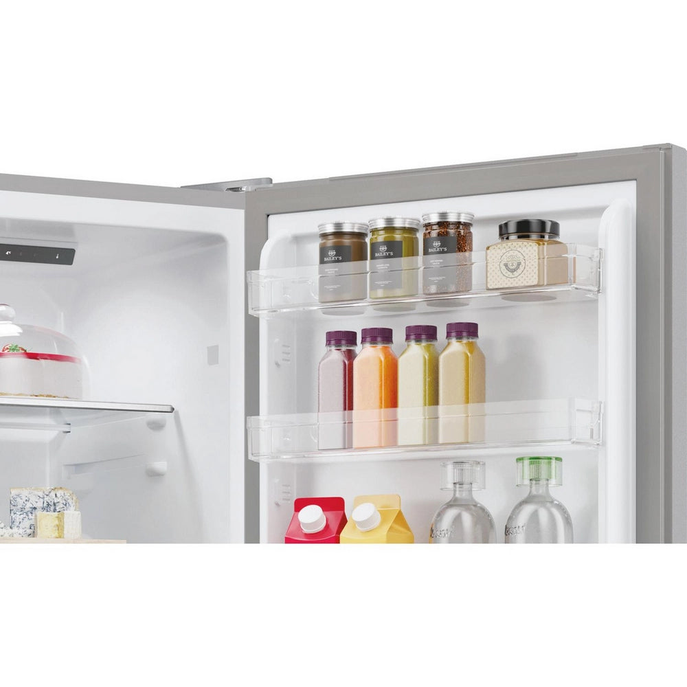 Hoover HVT3CLECKIHS-1 55cm Low Frost Fridge Freezer Silver Silver