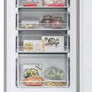 Hoover HVT3CLECKIHS-1 55cm Low Frost Fridge Freezer Silver Silver