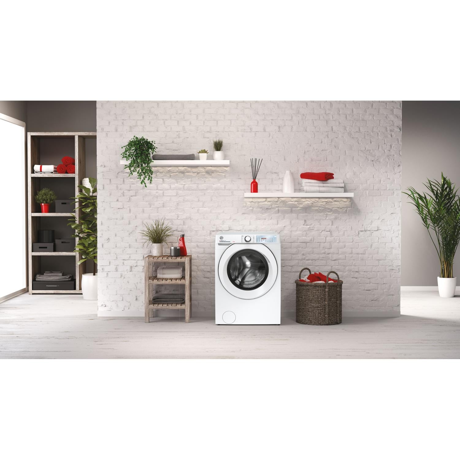 Hoover HWB 410AMC 1-80 10kg 1400 Spin Front Load Washing Machine White - A Rated 10kg