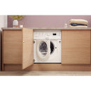 Hotpoint BIWDHG75148UKN 7+5kg 1400 Spin Built In Washer Dryer With Anti-Stain White