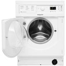 Hotpoint BIWDHG75148UKN 7+5kg 1400 Spin Built In Washer Dryer With Anti-Stain White