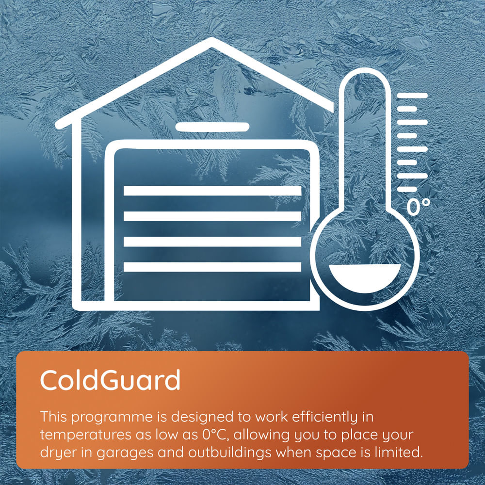 Hotpoint C HD 84M WBS UK 8kg Fabric Care Heat Pump Tumble Dryer with HomeWhiz White CHD84MWBSUK