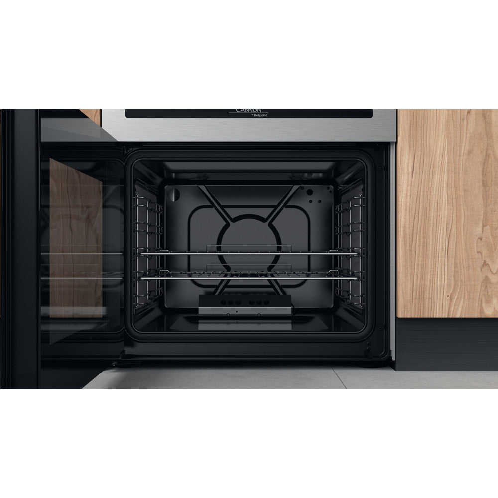 Hotpoint Cannon CD67G0CCX UK Gas Freestanding 60cm Double Cooker Inox Inox