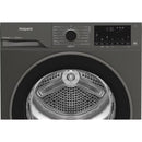 Hotpoint CHD94MGBSUK Fabric Care 9kg Heat Pump Tumble Dryer with HomeWhiz Grey