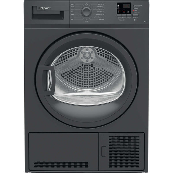 Hotpoint CHDC82GGGDUK 8kg Condenser Tumble Dryer With SensorDry Graphite