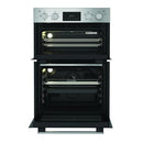 Hotpoint DIH10DIX Built In Electric Double Oven with Enamel Liners Stainless Steel