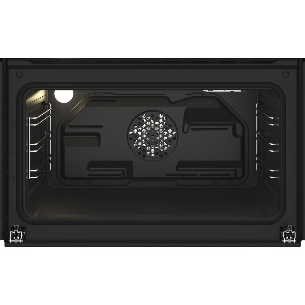 Hotpoint DUH10DIX Built In Electric Double Oven with Enamel Liners Stainless Steel