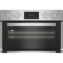 Hotpoint DUH10DIX Built In Electric Double Oven with Enamel Liners Stainless Steel