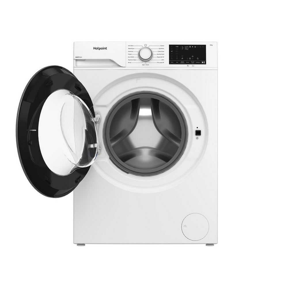 Hotpoint H101ANTISTAINUK 10kg 1400 Spin Freestanding Front Loading Washing Machine White