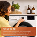Hotpoint H101BANTISTAINUK 10kg 1400 Spin Freestanding Front Loading Washing Machine Black