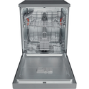 Hotpoint H2F HL626 X UK Freestanding Full Size Dishwasher 14 Place Settings with Rapid Wash Inox H2FHL626X