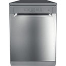 Hotpoint H2F HL626 X UK Freestanding Full Size Dishwasher 14 Place Settings with Rapid Wash Inox H2FHL626X