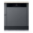 Hotpoint H3BL626BUK Semi Integrated Full Size Dishwasher 14 Place Settings Black