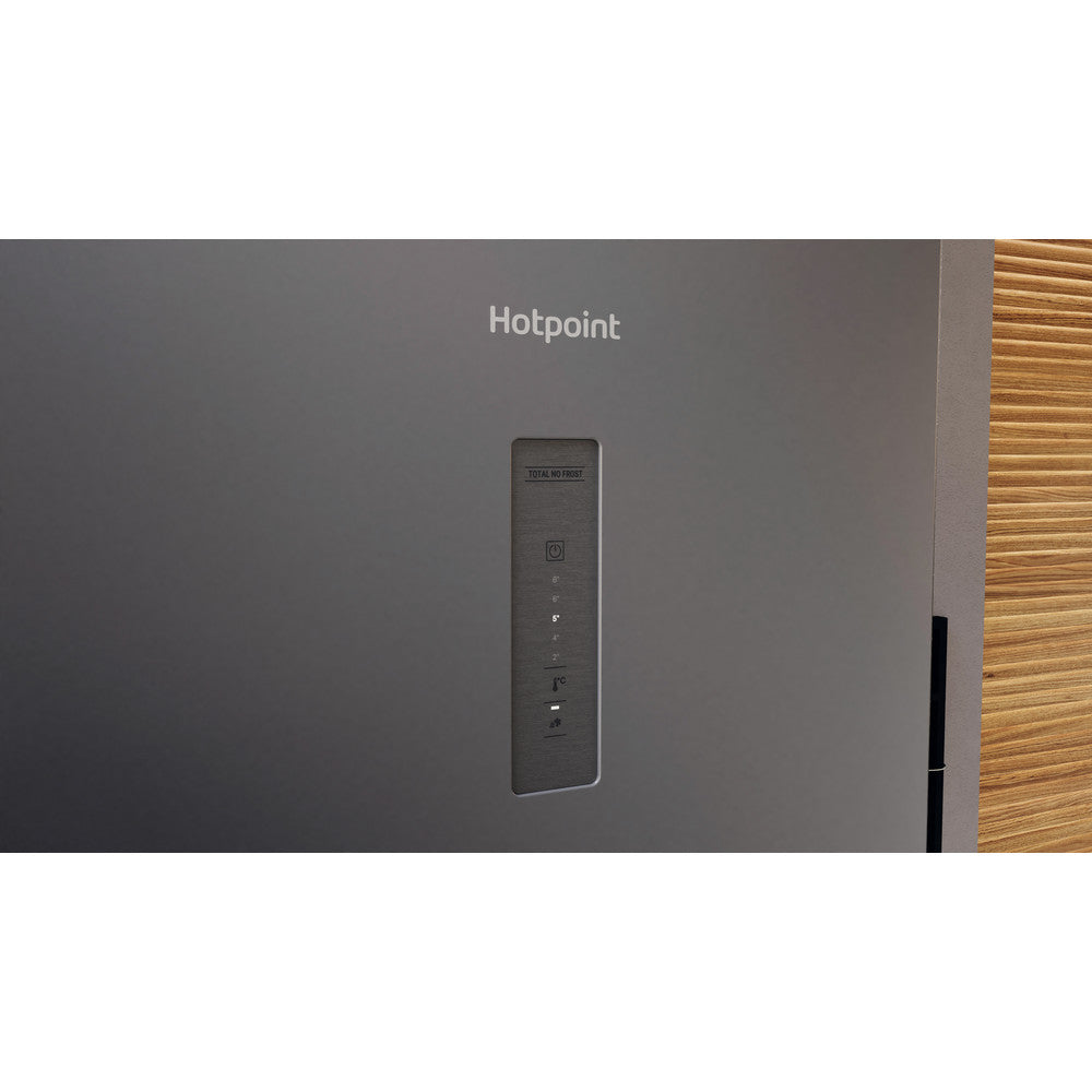 Hotpoint H5X82OSK Freestanding Frost Free Fridge Freezer Black Black
