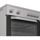Hotpoint H6V5KMXUK 60cm Electric Single Cooker with Ceramic Hob Stainless Steel
