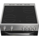 Hotpoint H6V5KMXUK 60cm Electric Single Cooker with Ceramic Hob Stainless Steel
