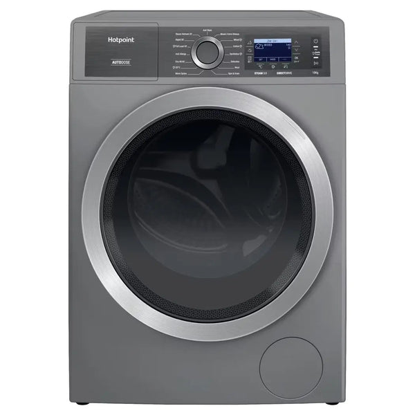 Hotpoint H809ADSGPOWERUK 10KG GentlePower Washing Machine  Silver