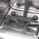 Hotpoint H8F HP51X UK Freestanding Full Size Dishwasher with Hydroforce 15 Place Settings Stainless Steel