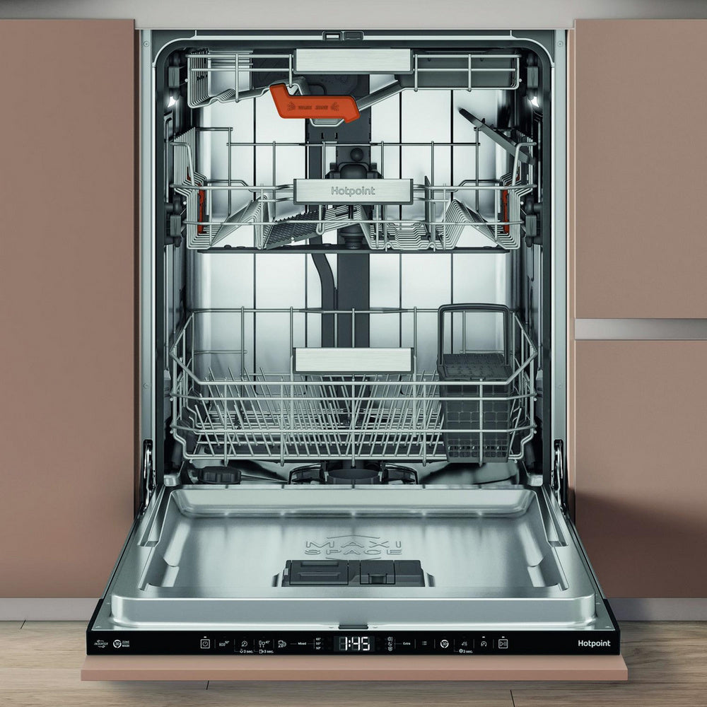 Hotpoint H8IB15M4TS Integrated Dishwasher with Maxi Space 15 Place Settings