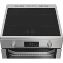 Hotpoint HDE6IDC2X 60cm Electric Double Cooker with Induction Hob Stainless Steel