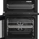 Hotpoint HDE6VDCASB1 60cm Electric Double Cooker With Induction Hob and Air Fry Black
