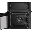 Hotpoint HDE6VDCASX 60cm Electric Double Cooker With Induction Hob and Air Fry Stainless Steel