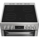 Hotpoint HDE6VDCAX 60cm Electric Double Cooker with Air Fry Stainless Steel