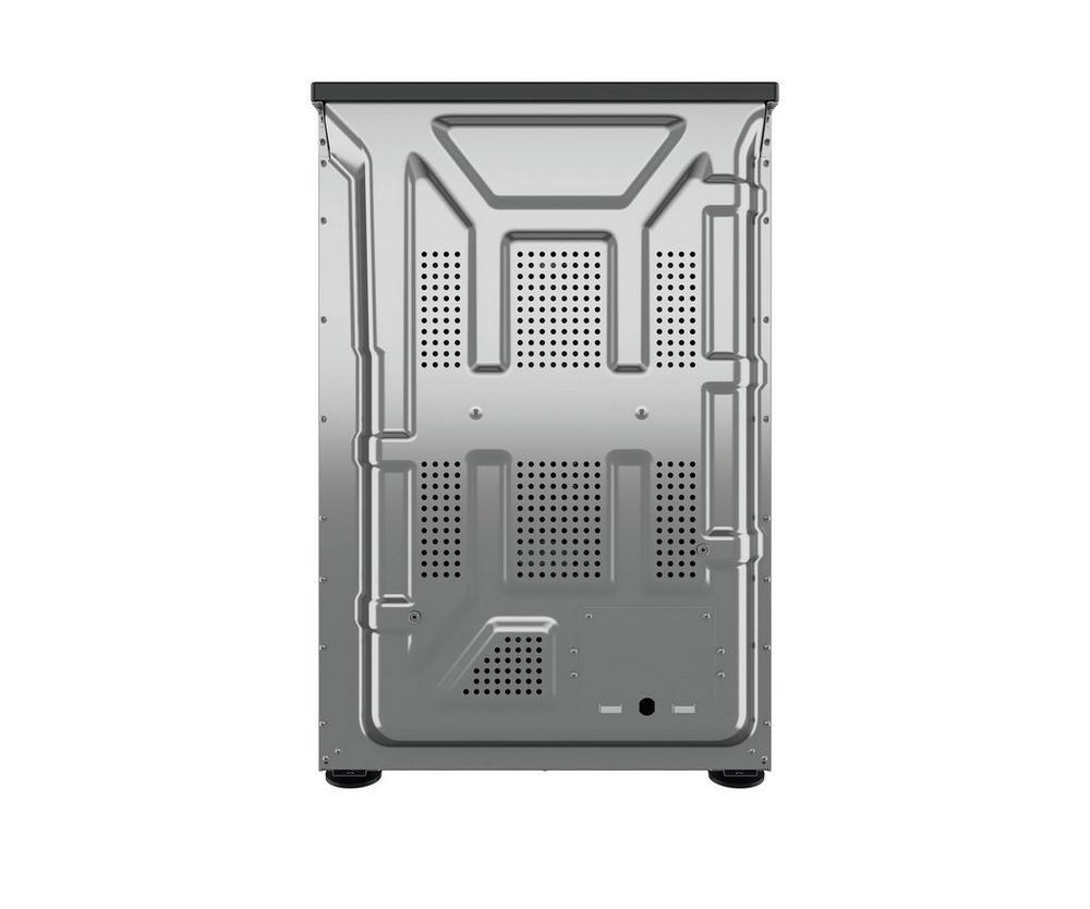 Hotpoint HDEU67V9C2B UK 60cm Freestanding Electric Cooker Double Oven with Ceramic Hob Black
