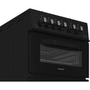Hotpoint HDG5GCB 50cm Gas Double Cooker Black