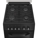 Hotpoint HDG5GCB 50cm Gas Double Cooker Black