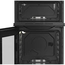 Hotpoint HDG5GCB 50cm Gas Double Cooker Black
