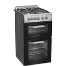Hotpoint HDG5GCX 50cm Gas Double Cooker Stainless Steel